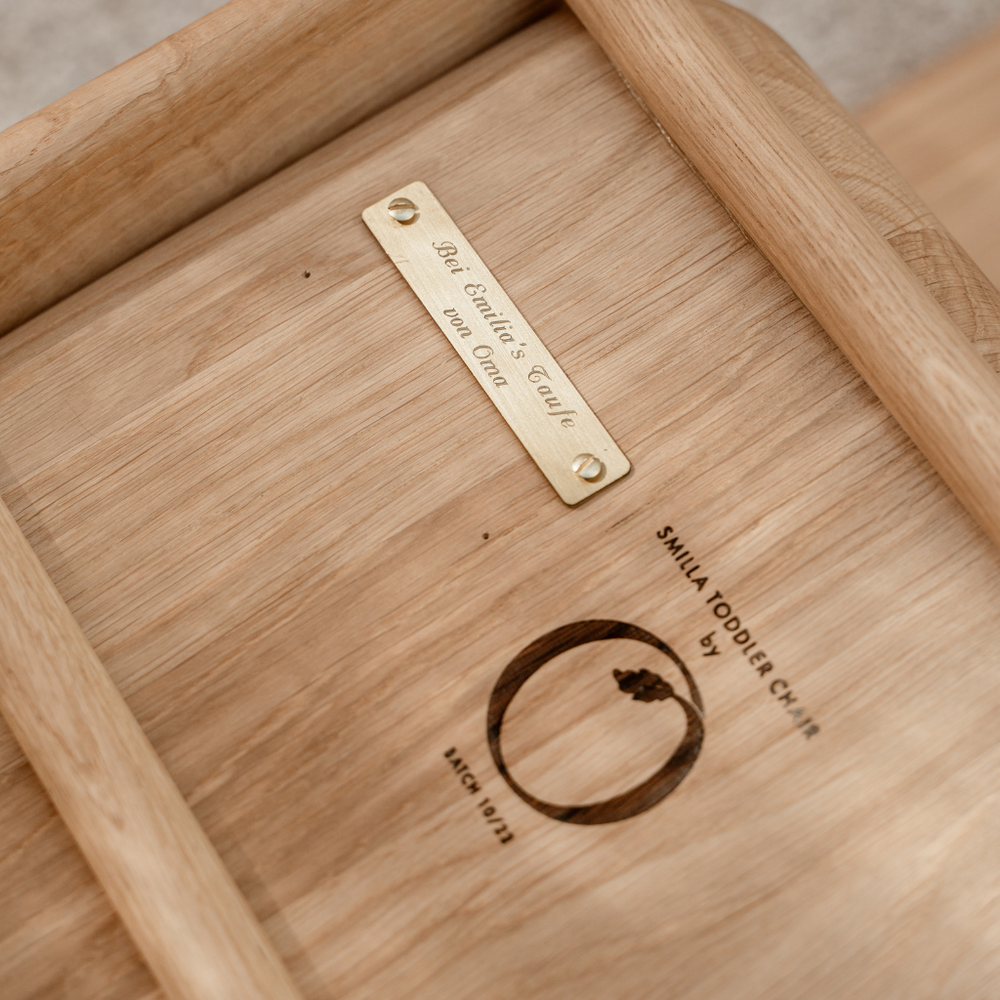Saga High Chair - Oak