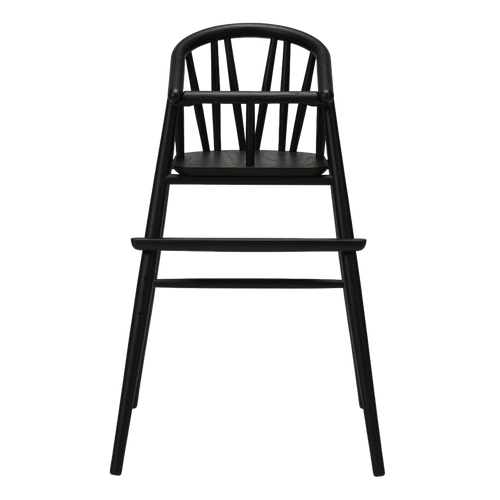 Saga High Chair - Black
