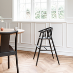 Saga High Chair - Black