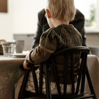 Saga High Chair - Smoked Oak