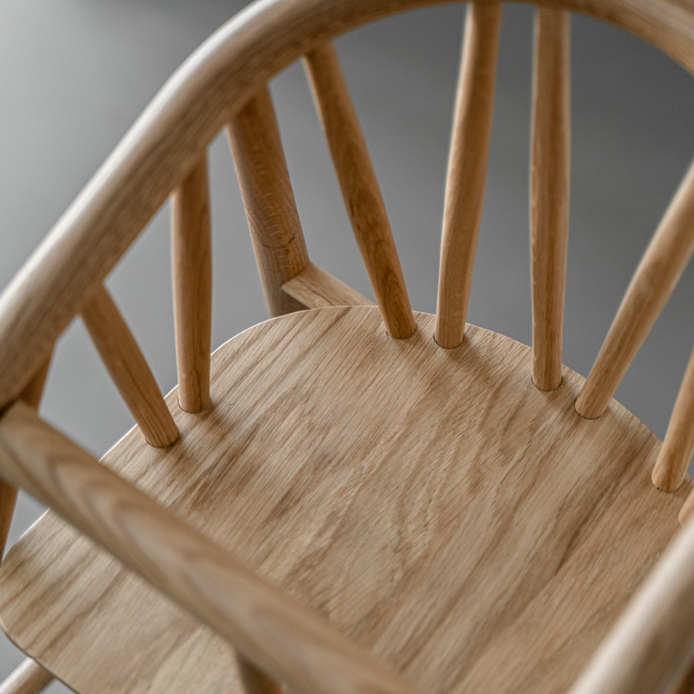 Saga High Chair - Oak