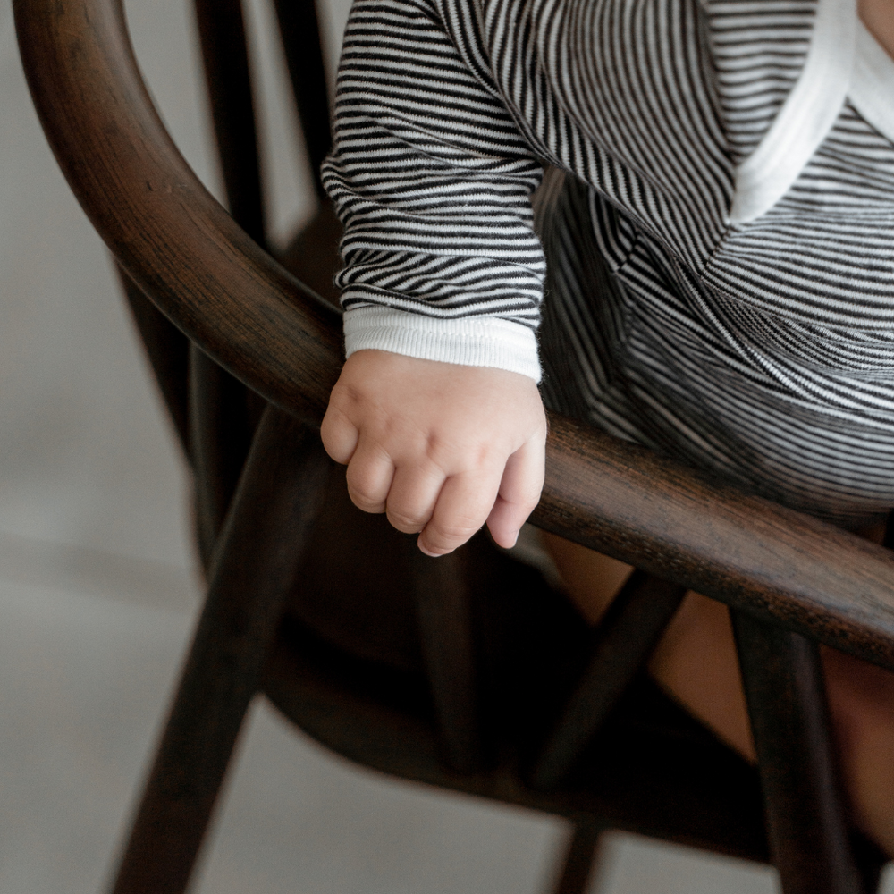 Saga High Chair - Smoked Oak