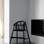 Saga High Chair - Black