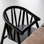Saga High Chair - Black