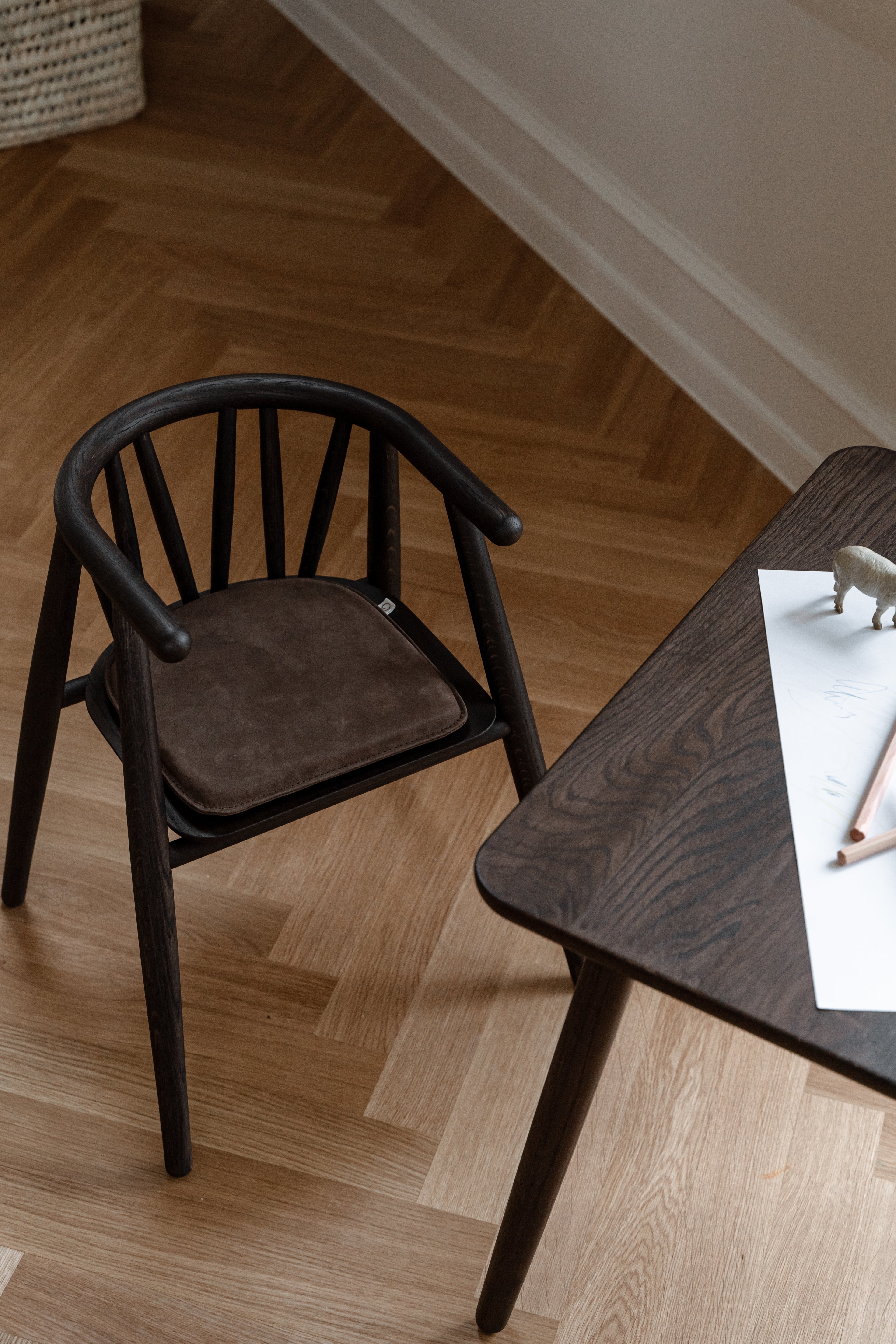 Asta Table - Smoked Oak